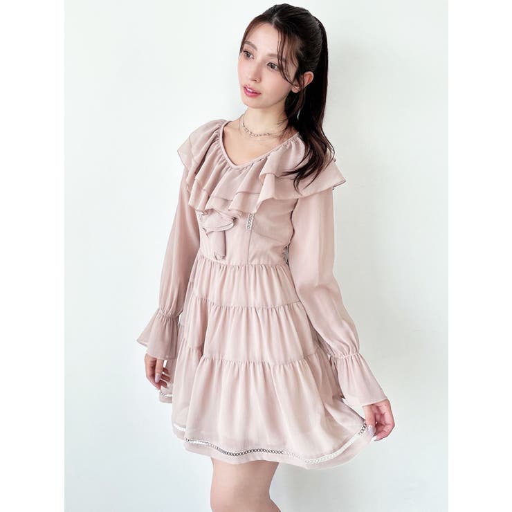 ラッフルミニティアードワンピース | RESEXXY | 詳細画像15 