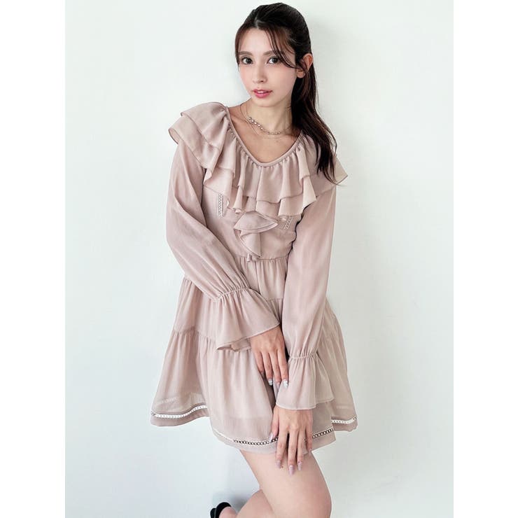 ラッフルミニティアードワンピース | RESEXXY | 詳細画像16 