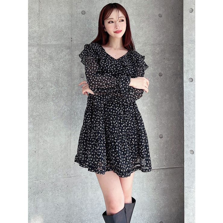 ラッフルミニティアードワンピース | RESEXXY | 詳細画像3 