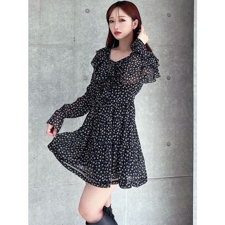 ラッフルミニティアードワンピース | RESEXXY | 詳細画像4 