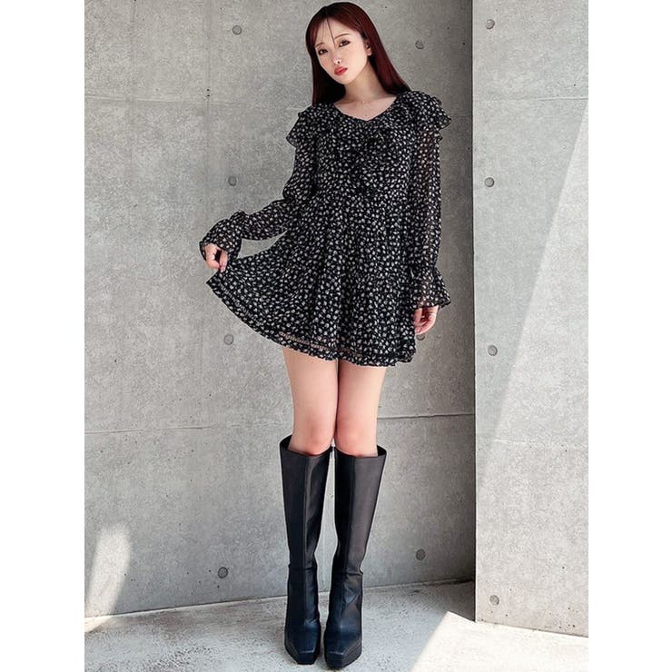 ラッフルミニティアードワンピース | RESEXXY | 詳細画像5 