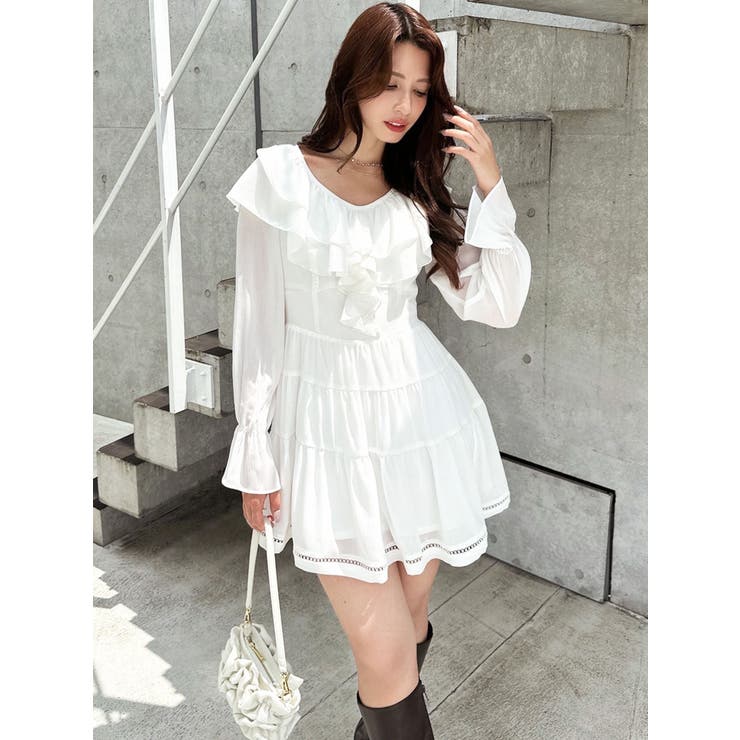 ラッフルミニティアードワンピース | RESEXXY | 詳細画像9 