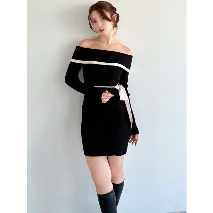 リボンミニニットワンピース | RESEXXY | 詳細画像5 