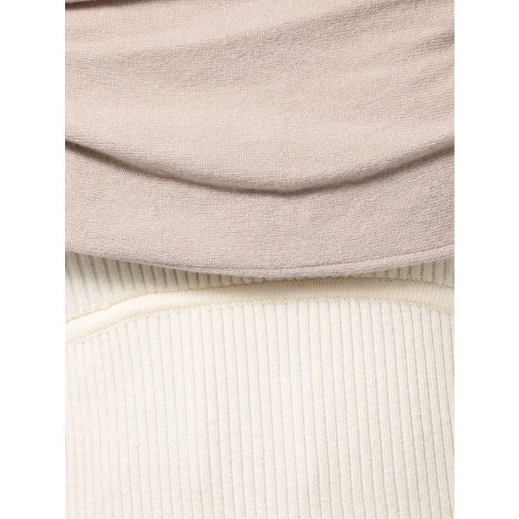 【骨格ストレート向け】バイカラーニットワンピース | RESEXXY | 詳細画像33 