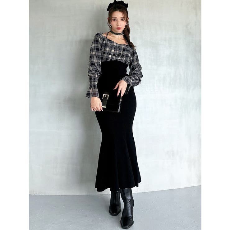 チョーカードッキングマーメイドワンピース | RESEXXY | 詳細画像15 