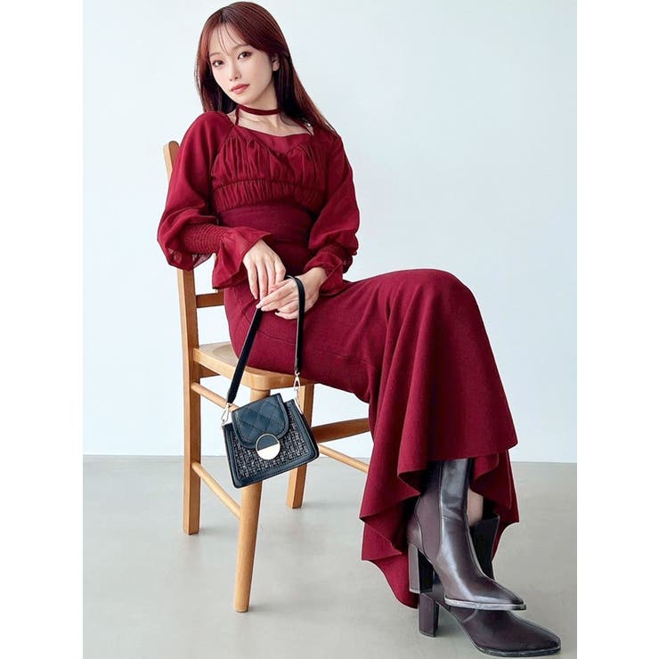 チョーカードッキングマーメイドワンピース | RESEXXY | 詳細画像2 