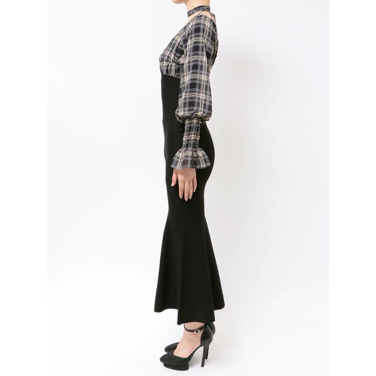 チョーカードッキングマーメイドワンピース[品番：MKSW0066862