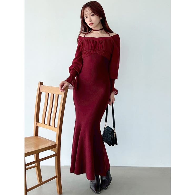 チョーカードッキングマーメイドワンピース | RESEXXY | 詳細画像5 