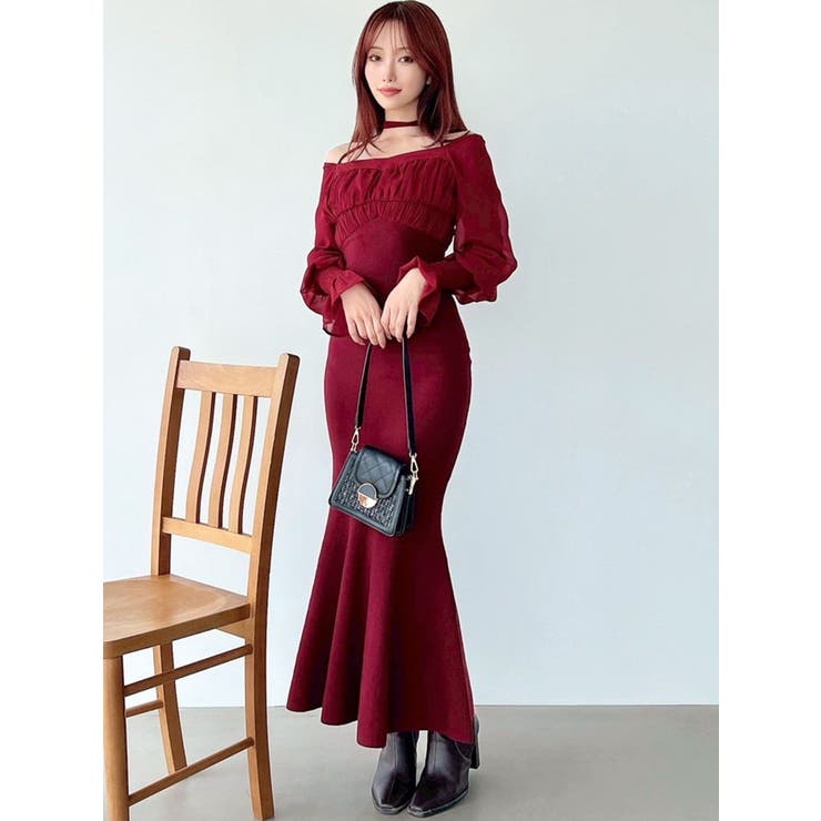 チョーカードッキングマーメイドワンピース | RESEXXY | 詳細画像6 