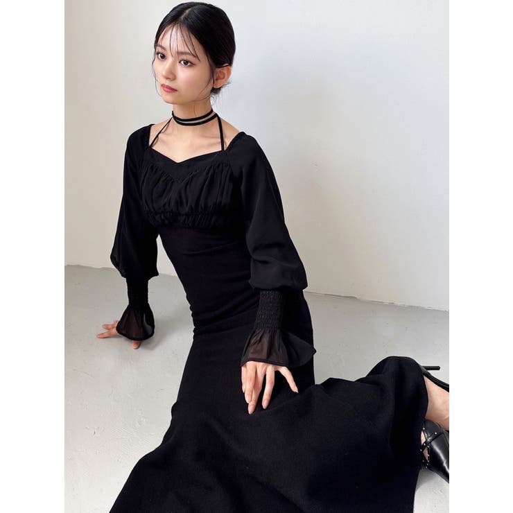 チョーカードッキングマーメイドワンピース[品番：MKSW0066862