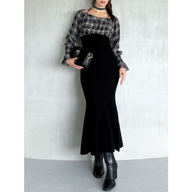 新作完売品♡希少　Mystradaジレドッキングワンピース　新品未使用品タグ付き ジレドッキングワンピース | ワンピース | Mystrada（マイ