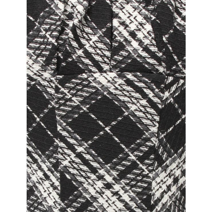 リゼクシー　バイアスチェックビスチェワンピース　ブラウン リゼクシー バイアスチェックビスチェワンピース ブラウン リゼクシー