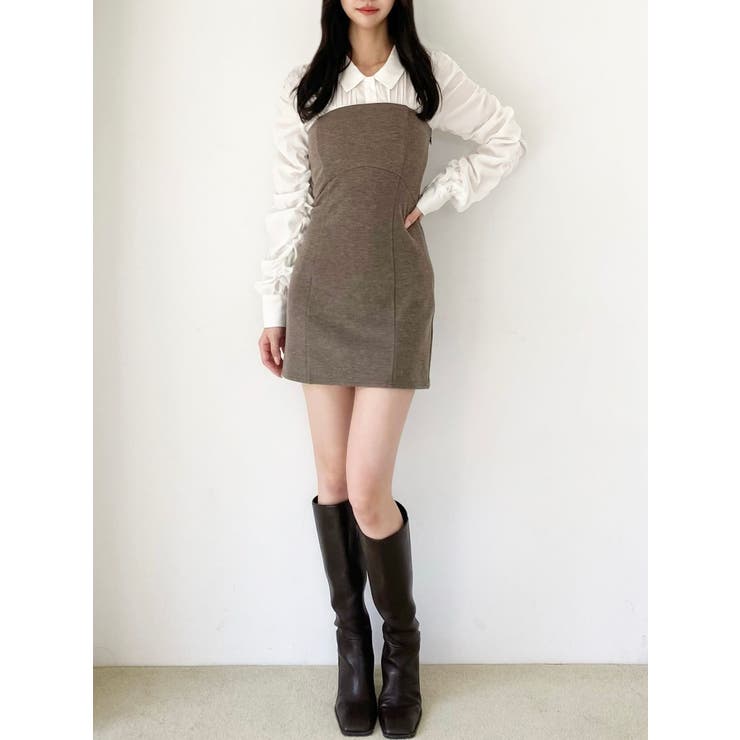 ギャザーデザインチュニックシャツ | RESEXXY | 詳細画像18 