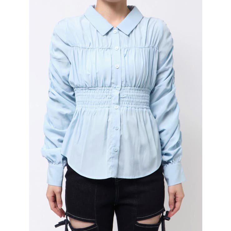 ギャザーデザインチュニックシャツ | RESEXXY | 詳細画像32 