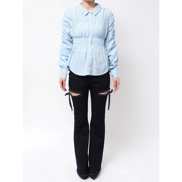 ギャザーデザインチュニックシャツ | RESEXXY | 詳細画像39 