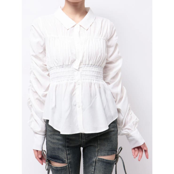 ギャザーデザインチュニックシャツ | RESEXXY | 詳細画像43 