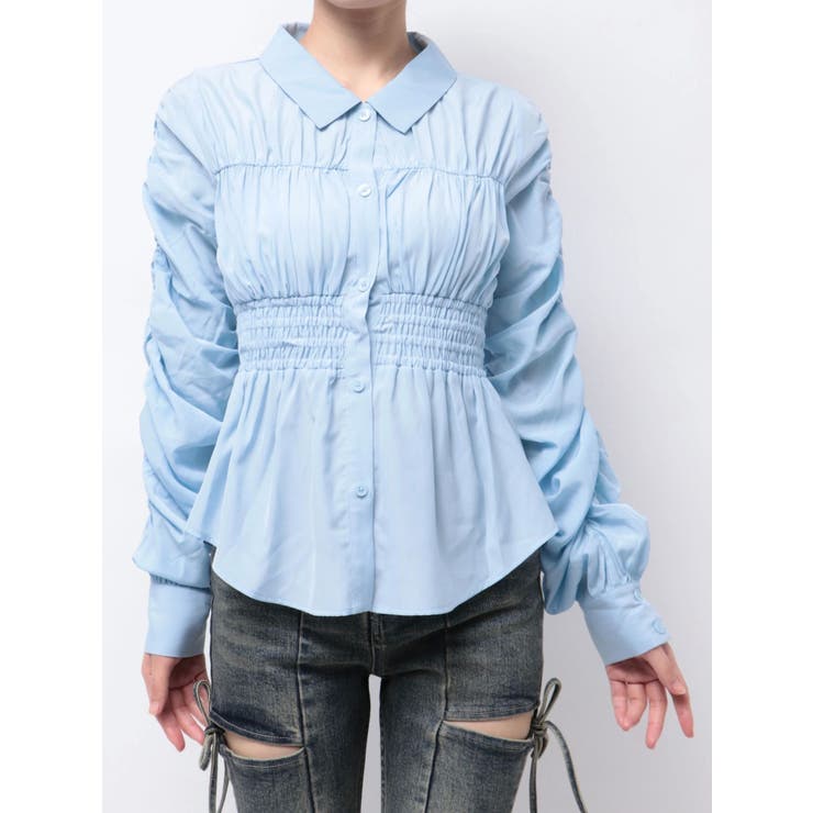 ギャザーデザインチュニックシャツ | RESEXXY | 詳細画像45 