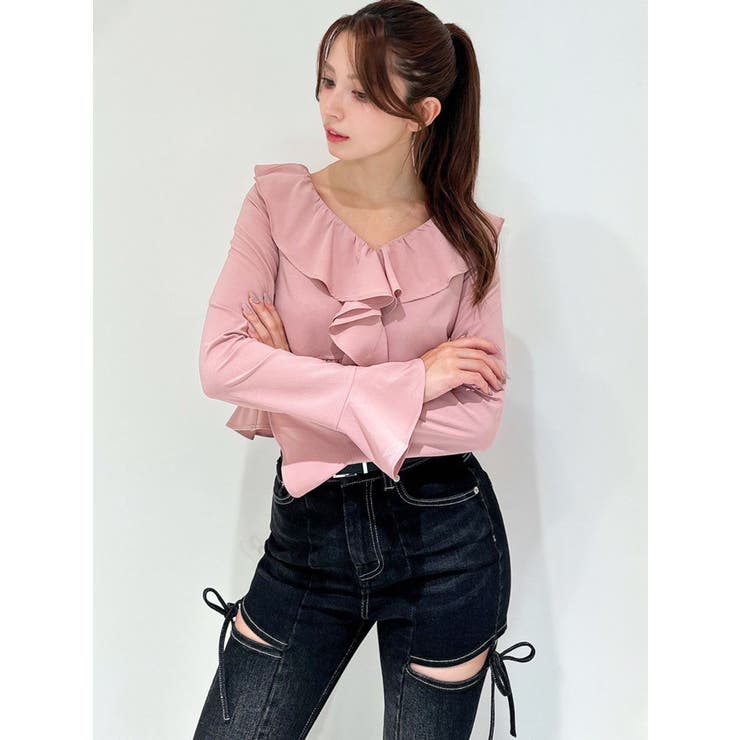 ラッフルブラウス | RESEXXY | 詳細画像3 