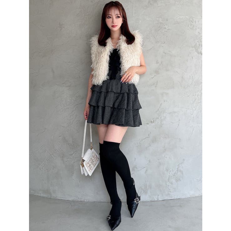 バストギャザーカスケードキャミ | RESEXXY | 詳細画像11 