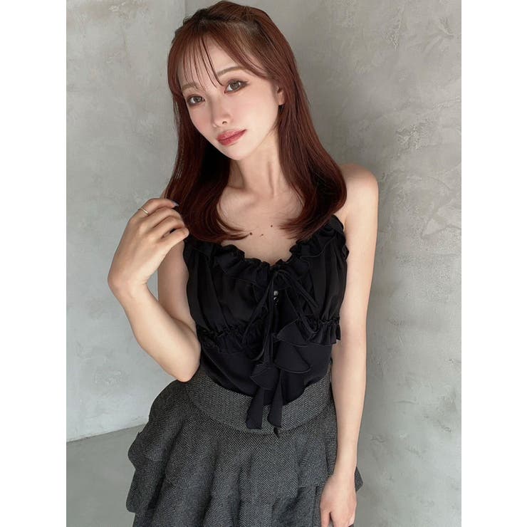 バストギャザーカスケードキャミ | RESEXXY | 詳細画像7 