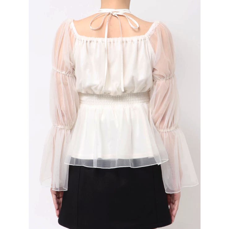 チョーカーリボンチュニックブラウス | RESEXXY | 詳細画像20 