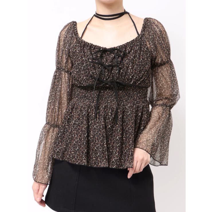 チョーカーリボンチュニックブラウス | RESEXXY | 詳細画像32 