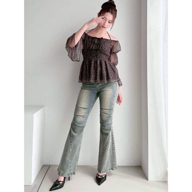 チョーカーリボンチュニックブラウス | RESEXXY | 詳細画像6 