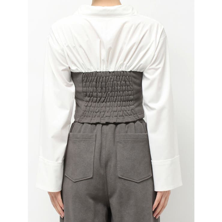 スウェットビスチェドッキングシャツ【セットアップ着用可能】 | RESEXXY | 詳細画像19 