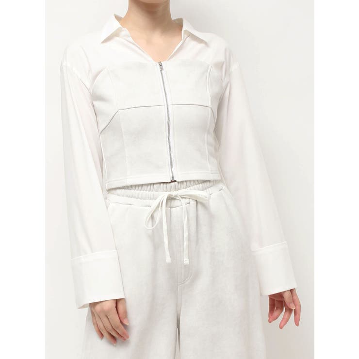 スウェットビスチェドッキングシャツ【セットアップ着用可能】 | RESEXXY | 詳細画像28 