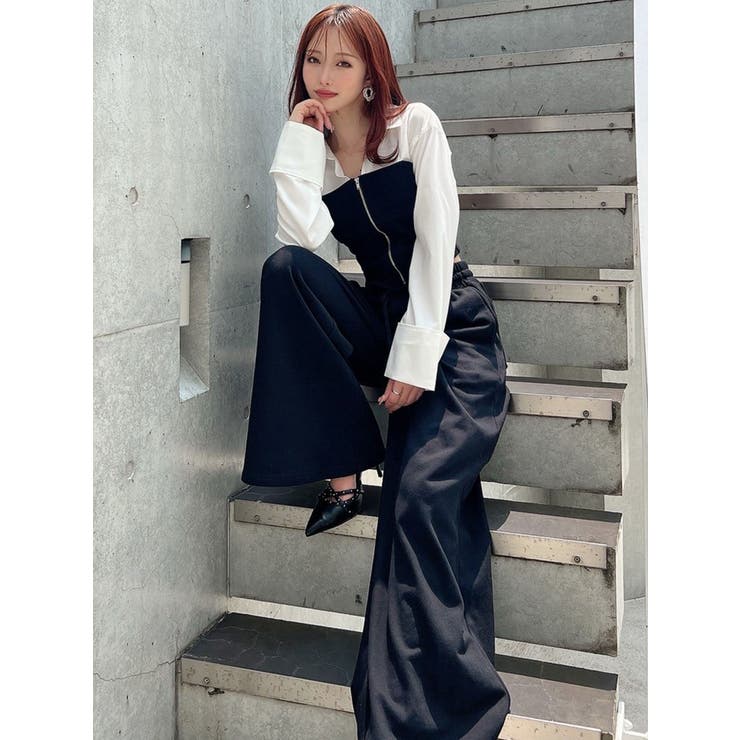 スウェットビスチェドッキングシャツ【セットアップ着用可能】 | RESEXXY | 詳細画像9 