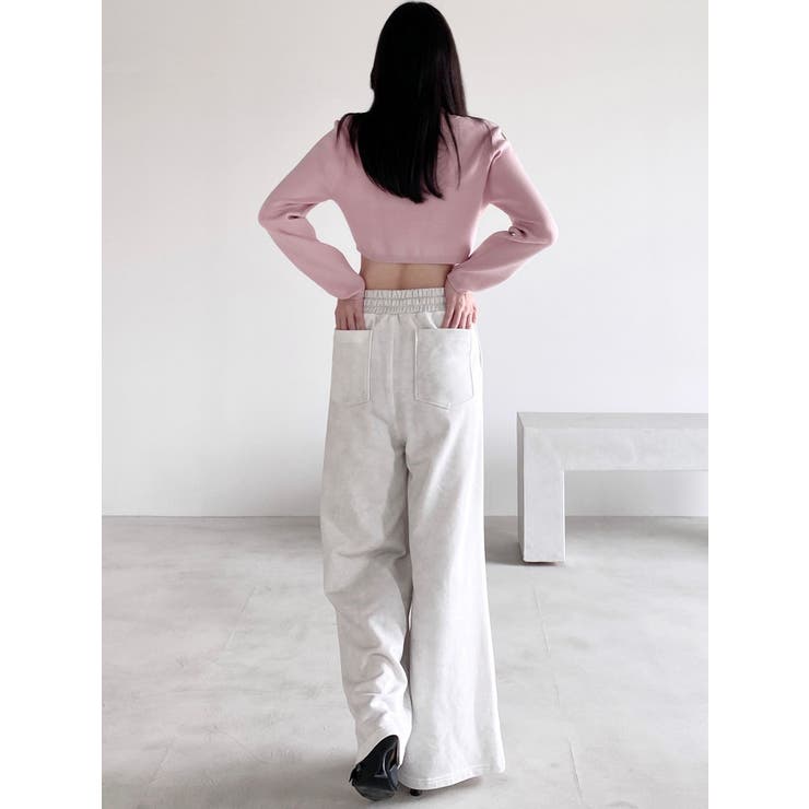 ワイドレッグスウェットパンツ【セットアップ着用可能】 | RESEXXY | 詳細画像13 