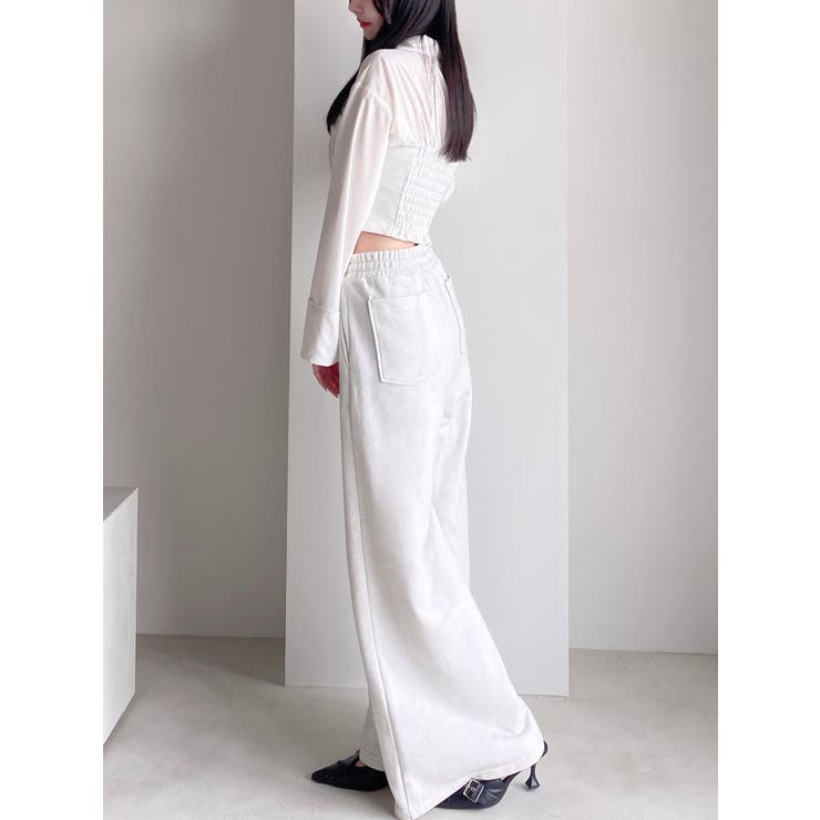 ワイドレッグスウェットパンツ【セットアップ着用可能】 | RESEXXY | 詳細画像14 