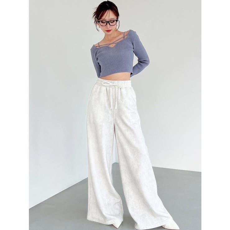 ワイドレッグスウェットパンツ【セットアップ着用可能】 | RESEXXY | 詳細画像22 