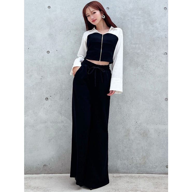 ワイドレッグスウェットパンツ【セットアップ着用可能】 | RESEXXY | 詳細画像7 