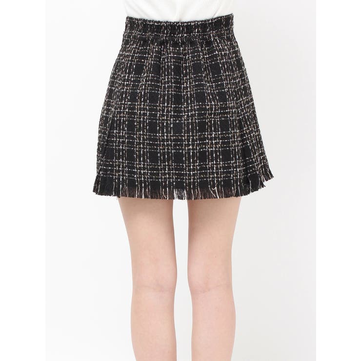 ツイードラップミニスカート[品番：MKSW0066214]｜RESEXXY（リゼクシー