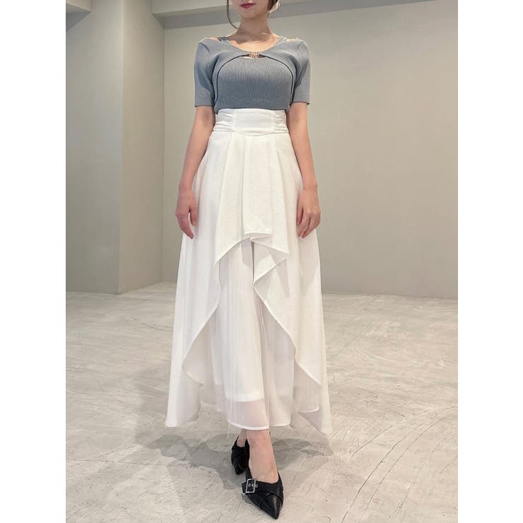 アシンメトリーフレアボリュームスカート | RESEXXY | 詳細画像12 