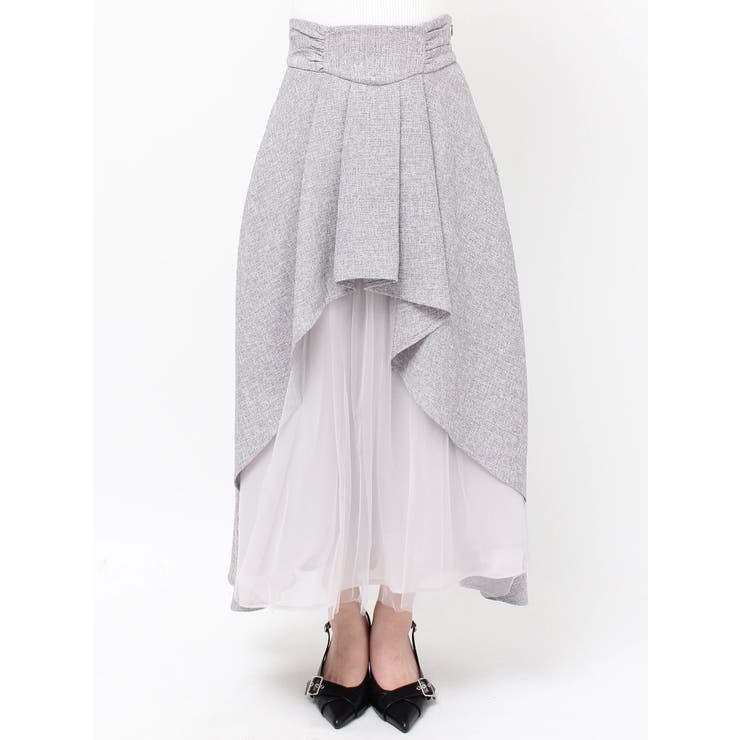 アシンメトリーフレアボリュームスカート | RESEXXY | 詳細画像15 