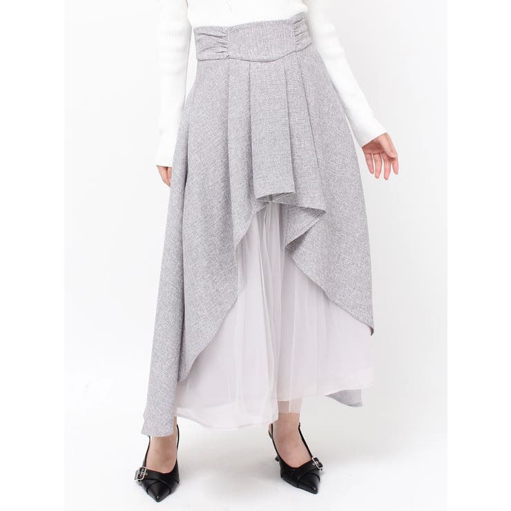 アシンメトリーフレアボリュームスカート | RESEXXY | 詳細画像27 