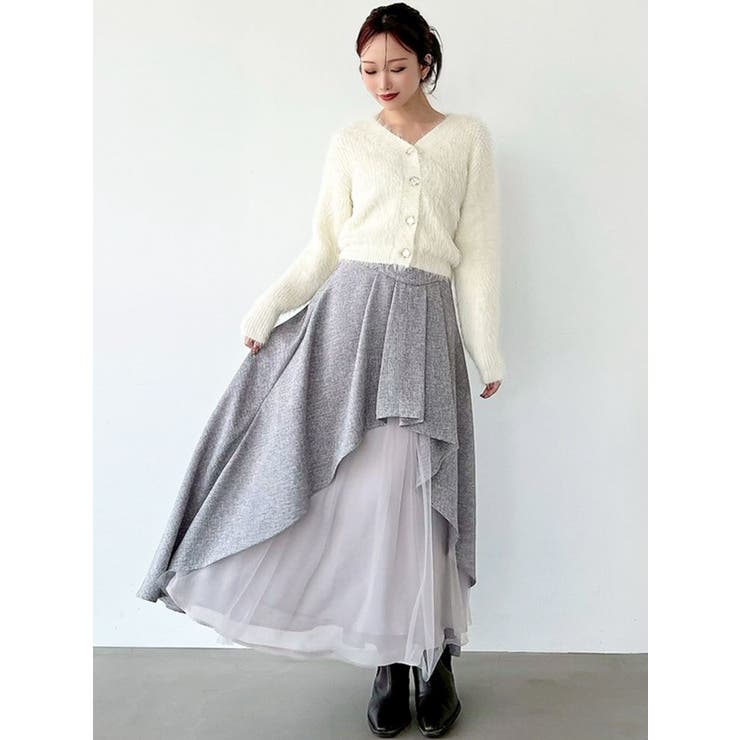 アシンメトリーフレアボリュームスカート | RESEXXY | 詳細画像5 