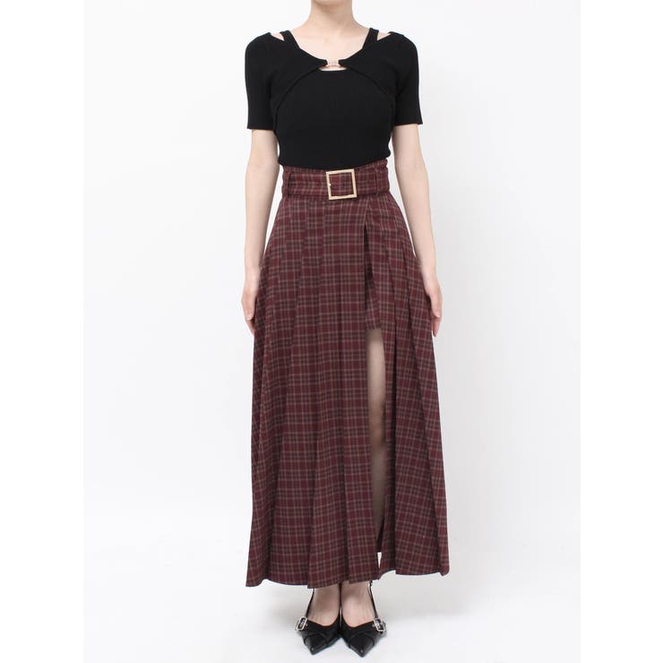 ワイドプリーツレイヤードフレアスカート | RESEXXY | 詳細画像36 