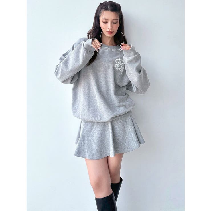 スウェットフレアミニスカート【セットアップ着用可能】 | RESEXXY | 詳細画像17 