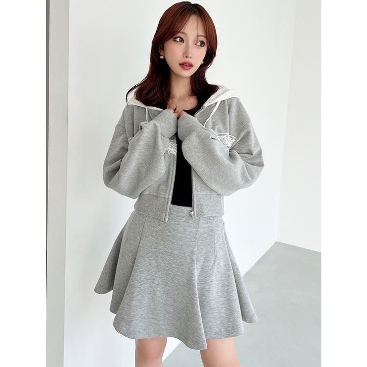 スウェットフレアミニスカート【セットアップ着用可能】 | RESEXXY | 詳細画像28 