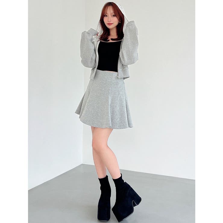 スウェットフレアミニスカート【セットアップ着用可能】 | RESEXXY | 詳細画像29 