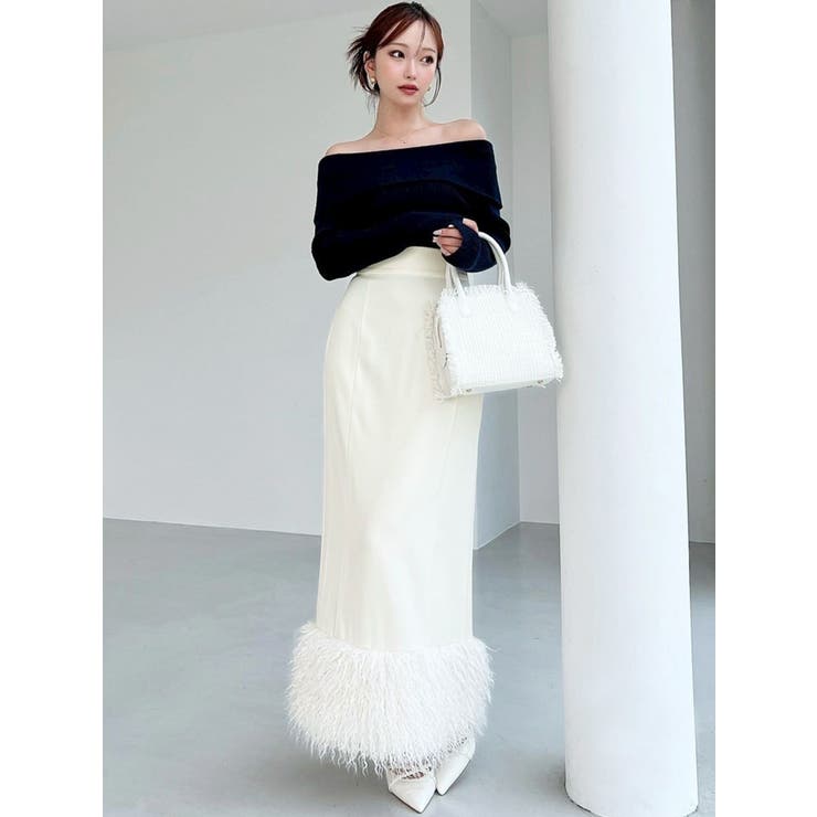 フェイクファーナロースカート | RESEXXY | 詳細画像3 