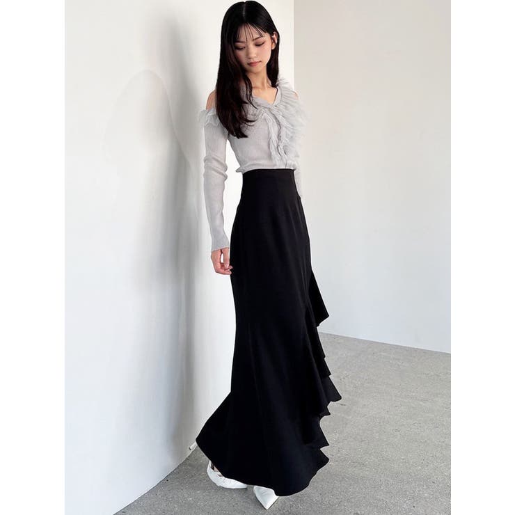 ラッフル切替マーメイドスカート[品番：MKSW0066863]｜RESEXXY