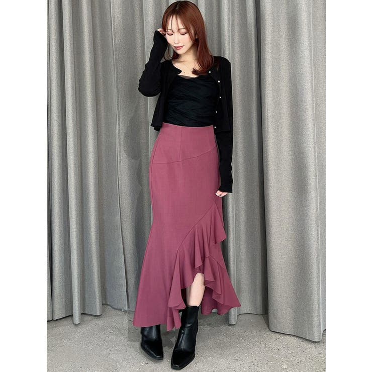 ラッフル切替マーメイドスカート | RESEXXY | 詳細画像3 