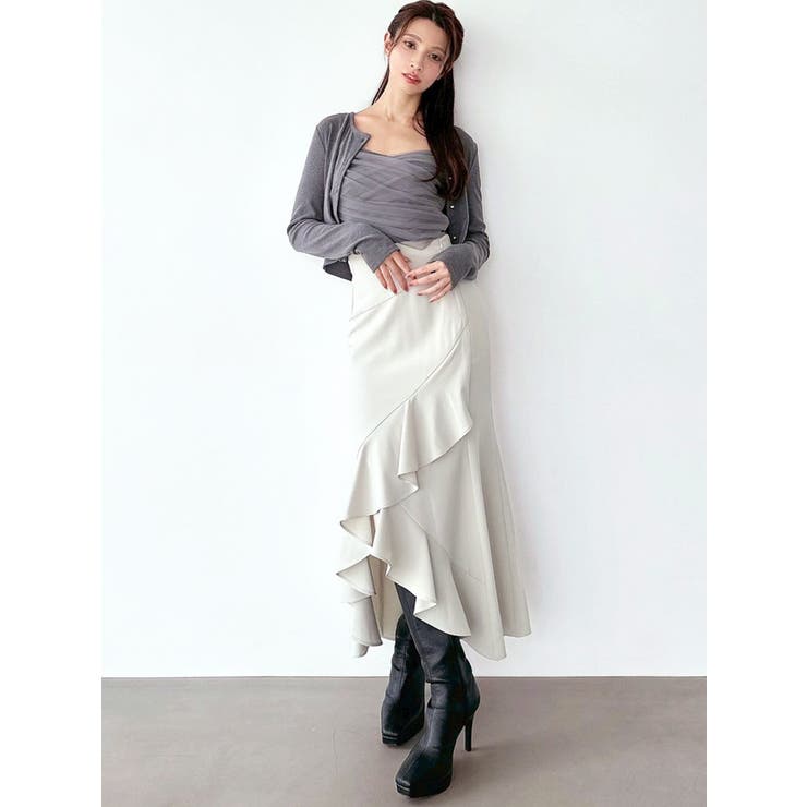 ラッフル切替マーメイドスカート | RESEXXY | 詳細画像6 