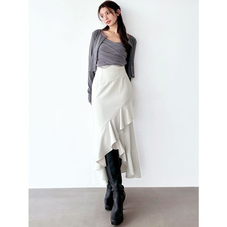 ラッフル切替マーメイドスカート | RESEXXY | 詳細画像8 