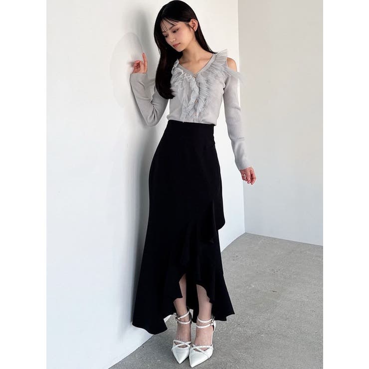 ラッフル切替マーメイドスカート | RESEXXY | 詳細画像9 