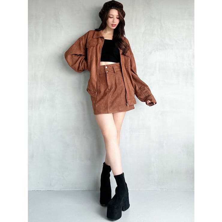 ハイウエストミニスカート【セットアップ着用可能】 | RESEXXY | 詳細画像13 